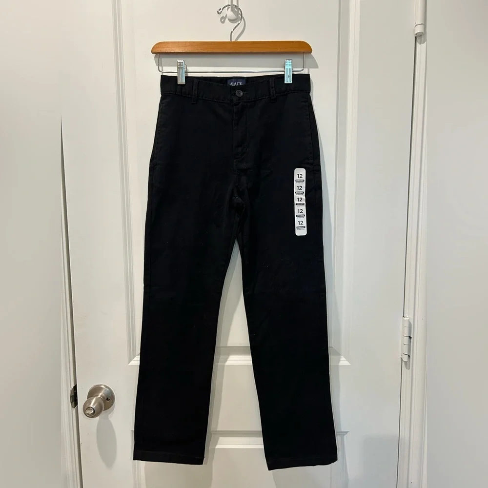 Boys’ black pants from Place ~size 12~ NWT